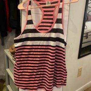 Pink racer back tank, great condition